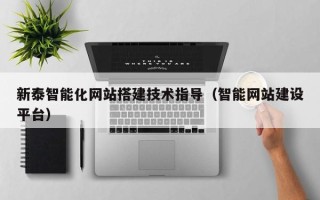 佛山新泰智能化网站搭建技术指导（智能网站建设平台）